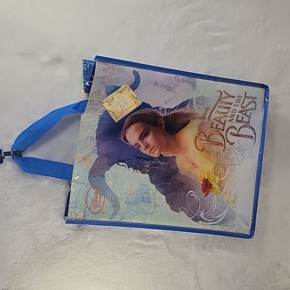 Disney Beauty and the Beast Reuseable Plastic Tote Bag